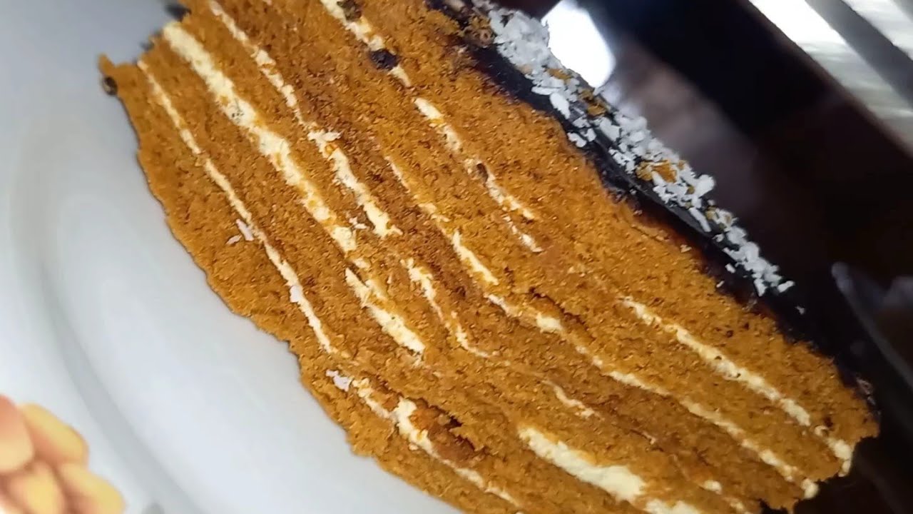 Ballı tort.🍰 Yupyumşaq &ccedil;ox asan resept #qarabalıtort,#ballıtort