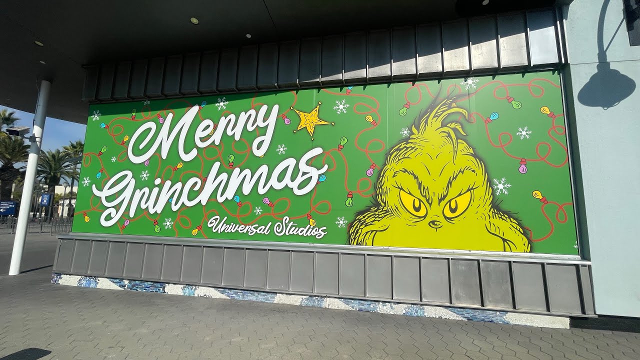 НОВОЕ ОБНОВЛЕНИЕ Grinchmas 2025 Рождество в Universal Studios Hollywood!