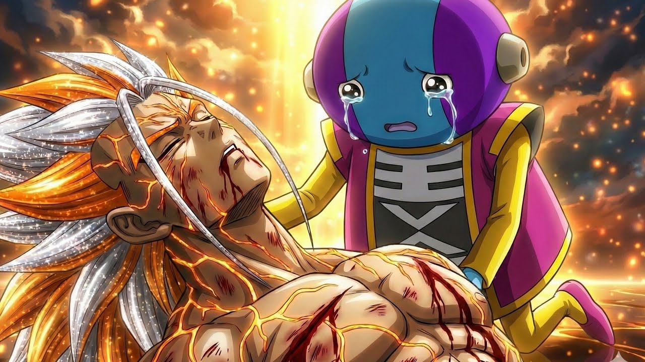 Um Ser Superior a Zeno Aparece! Goku com seu Instinto Superior Derrota os Anjos com um Único Toque