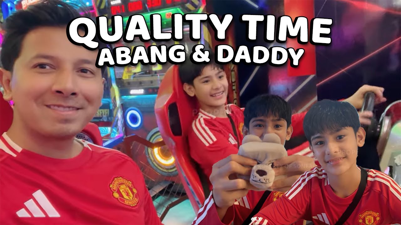 DADDY DAN ABANG FAAZ BERSENANG SENANG!!!