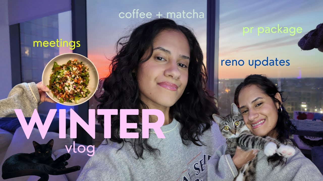 Winter in Westchester: meetings, renovation updates, coffee & my first pr package