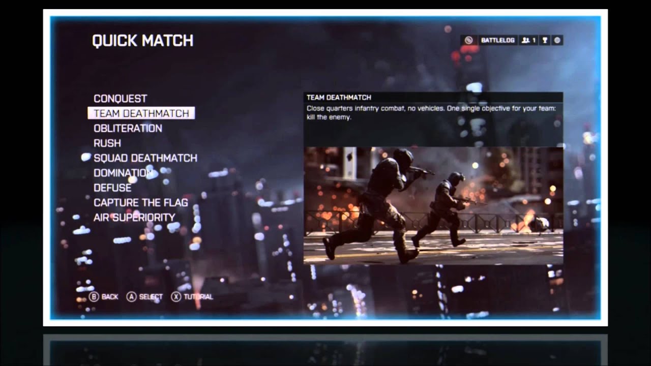 BF4 Basics   Gamemodes & server browser