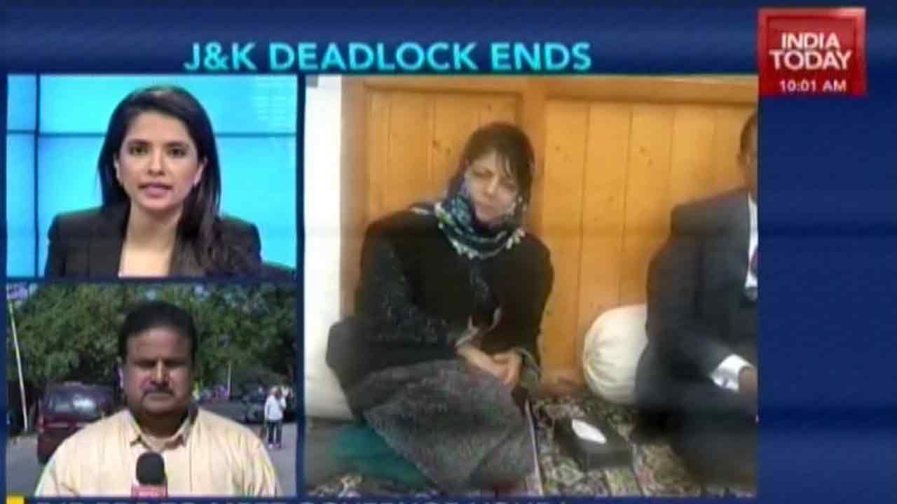 BJP & PDP Leaders To Meet Governor For Government Formation