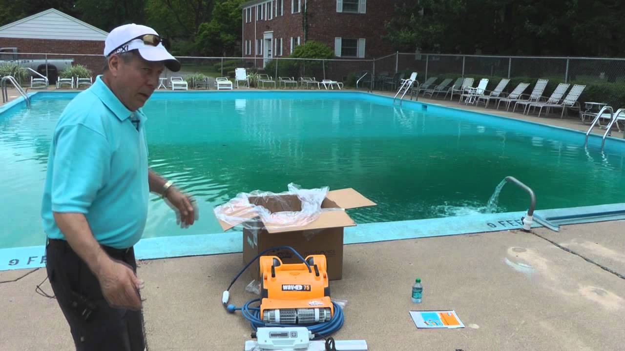 Dolphin Wave 75 Robot   Unboxing