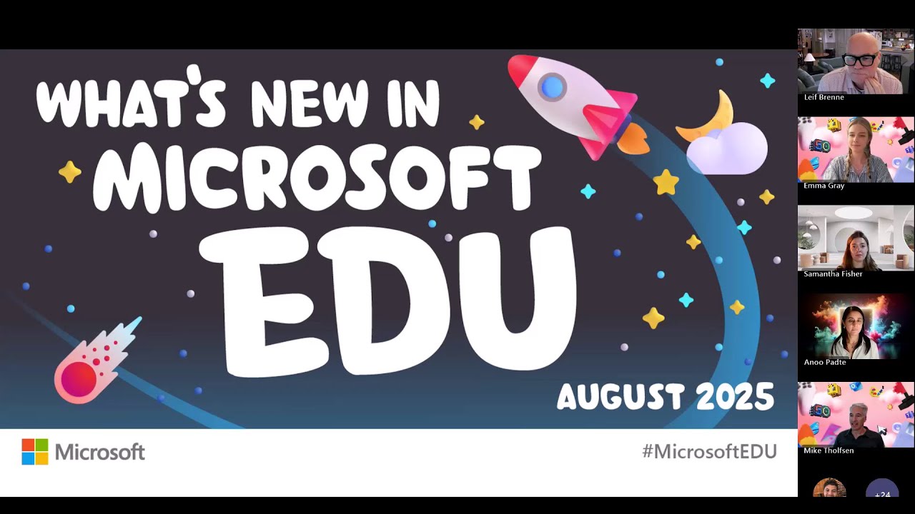 What's New in Microsoft EDU - August 2025