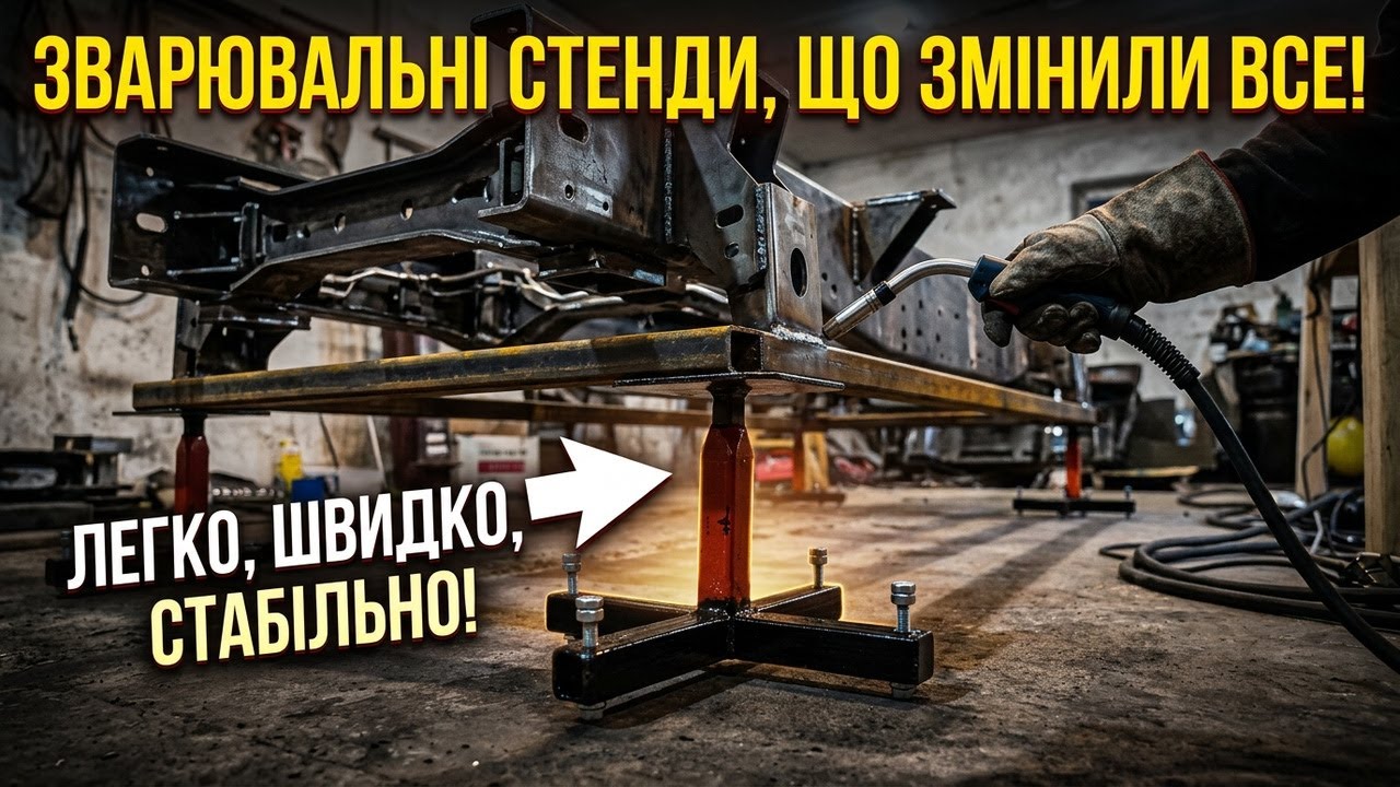 Якби я знав, наскільки ці підставки для зварювання полегшують роботу, то зробив би їх раніше.