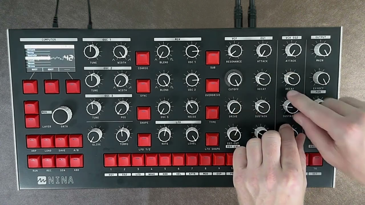 Melbourne Instruments - Nina (Sounds Only Demo)
