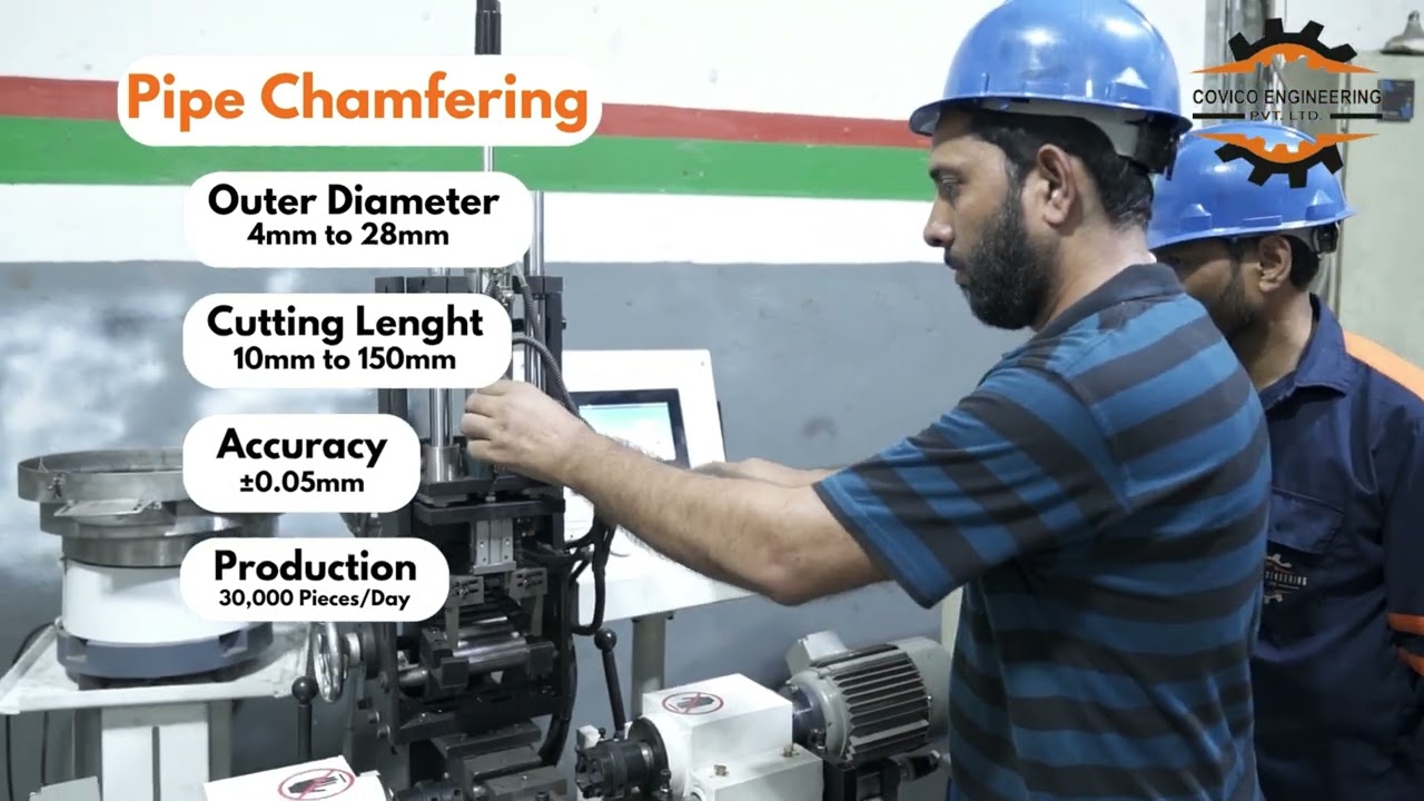 Covico Engineering | Expert in Pipe Cutting, Bending, and Chamfering Services | 0333-4040984