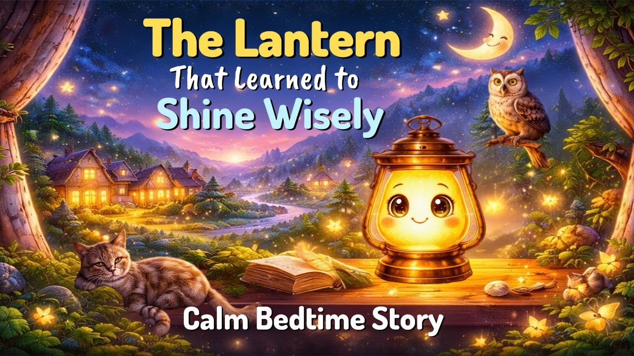 The Lantern That Learned to Shine Wisely | Books for Kids TV #books #kidsvideo #kids #kidslearning