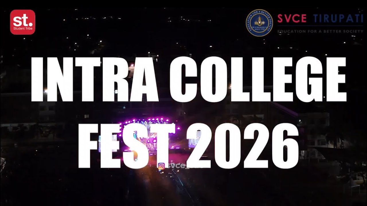 Spark 2026 | Intra college fest 2026 | SVCE college 
