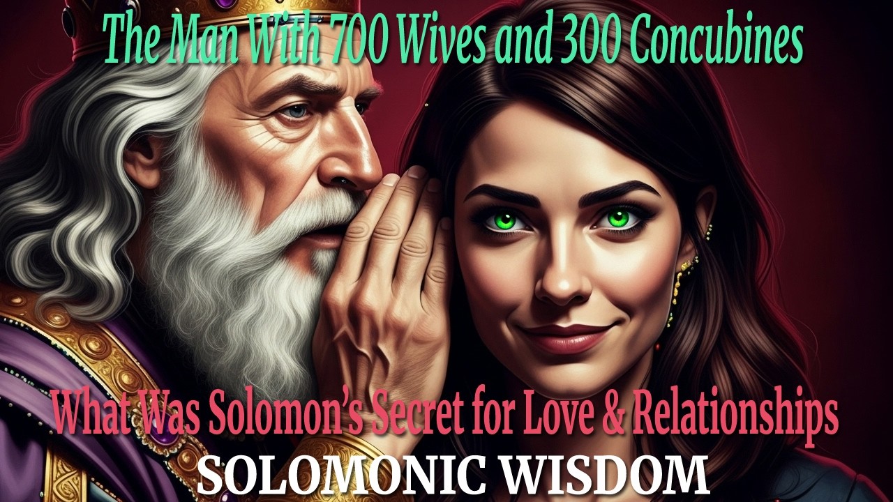 How the Man With 700 Wives and 300 Concubines Stay Wealthy & Wise | SOLOMONIC WISDOM