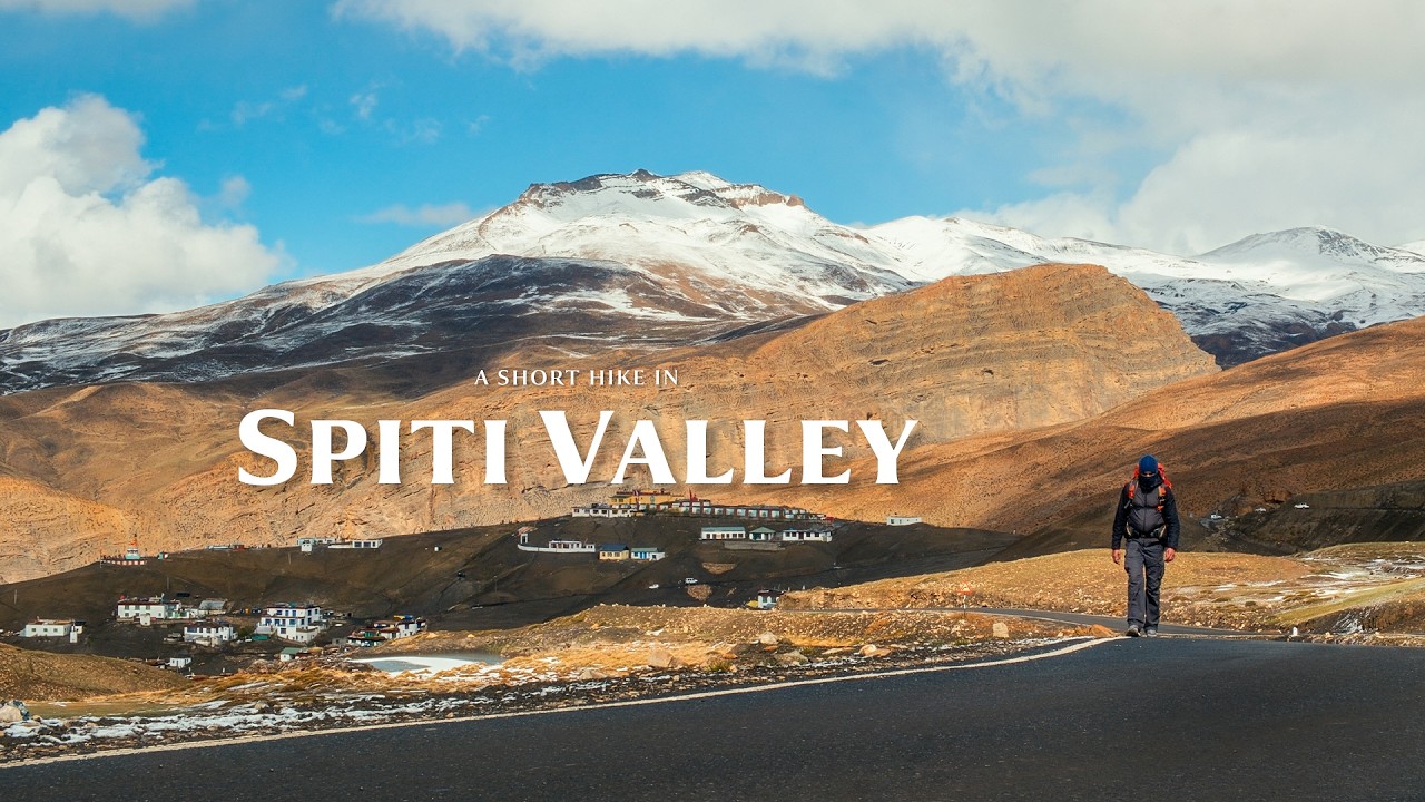 A Short Hike From Langza To Kaza | Spiti Valley
