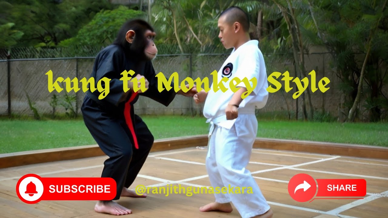 kung fu Monkey Style  #KungFu#MonkeyStyle#Agility#Speed#wekagloble#brucelee  #bruceleeufc #kungfu