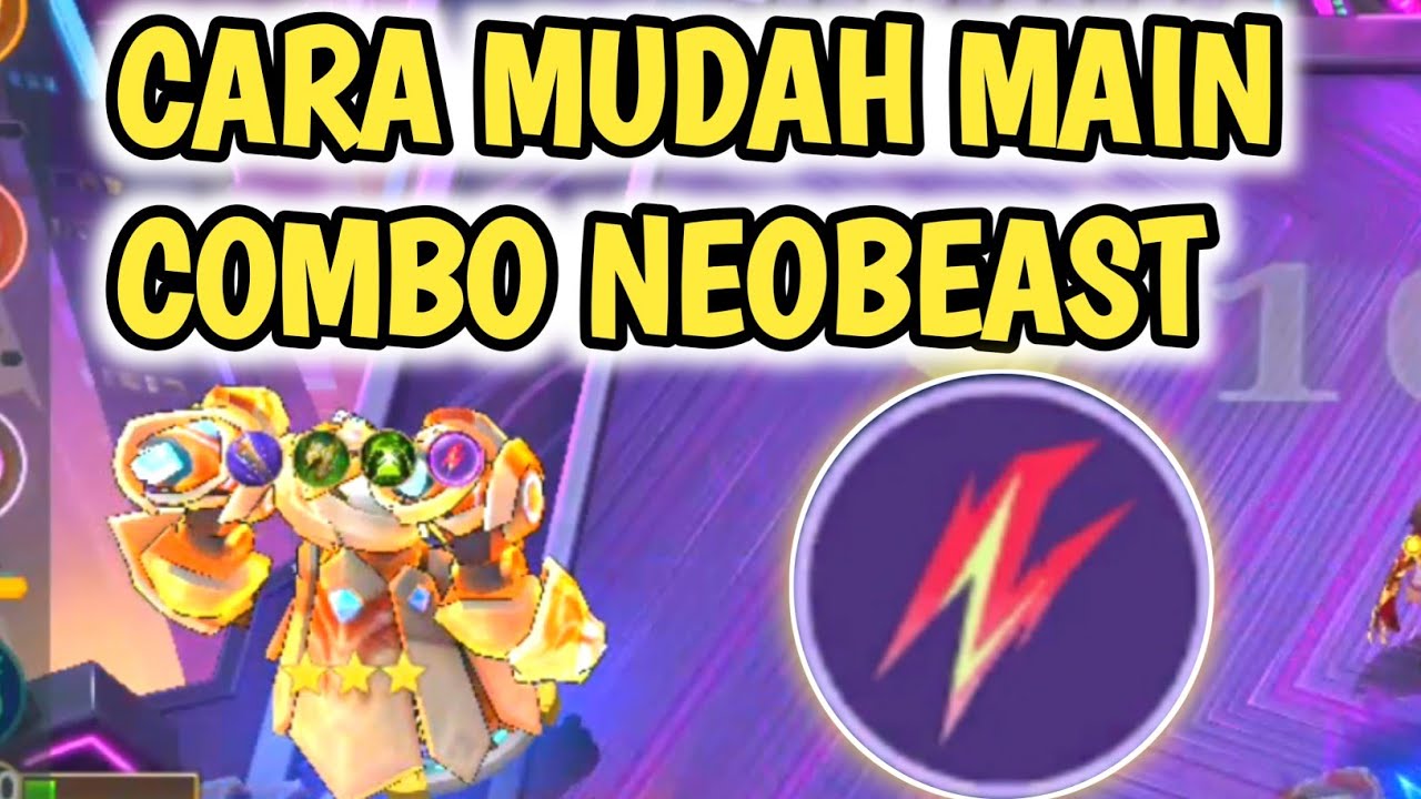 TIPS BERMAIN COMBO NEAOBEAST | CARA BERMAIN COMMANDER FANNY #magicchessgogo #mcgg 