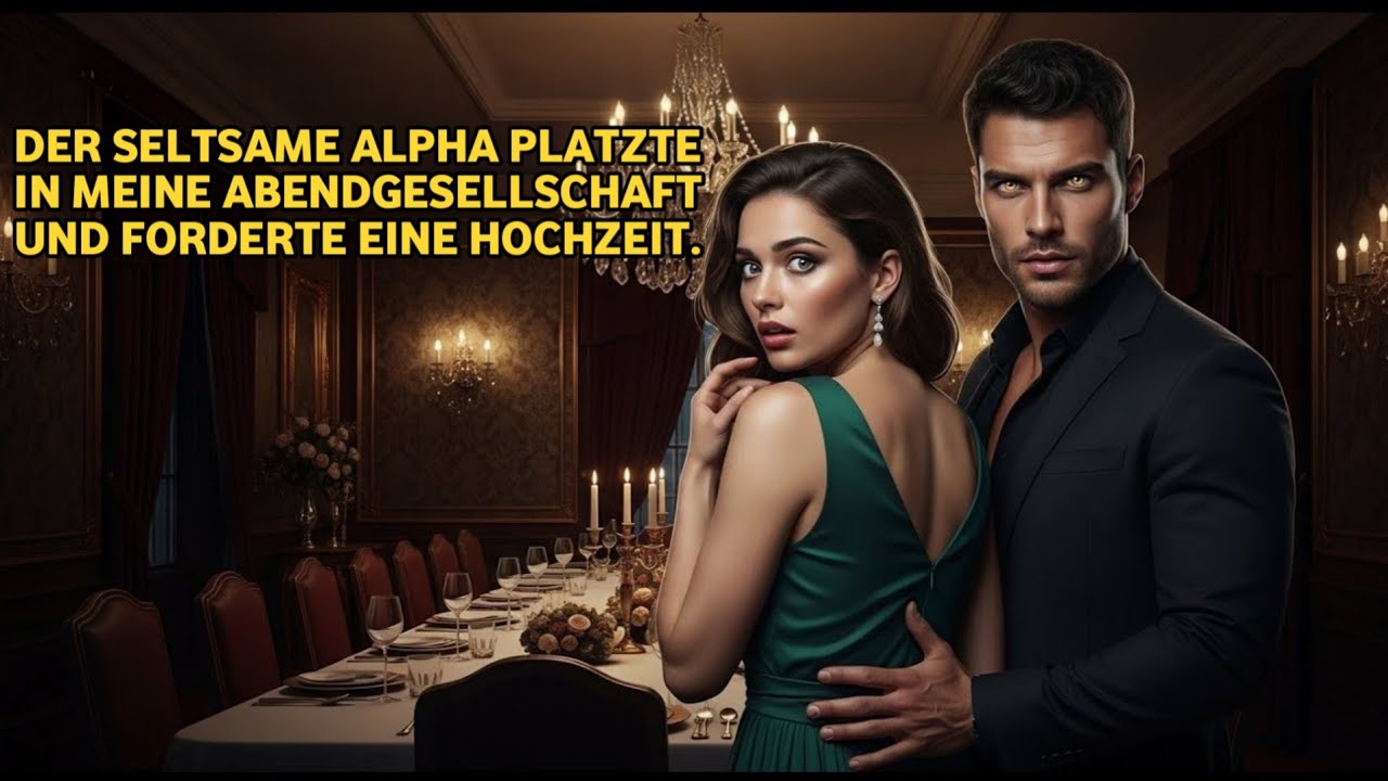 Der fremde Alpha platzte in mein Dinner und forderte sofort eine Hochzeit
