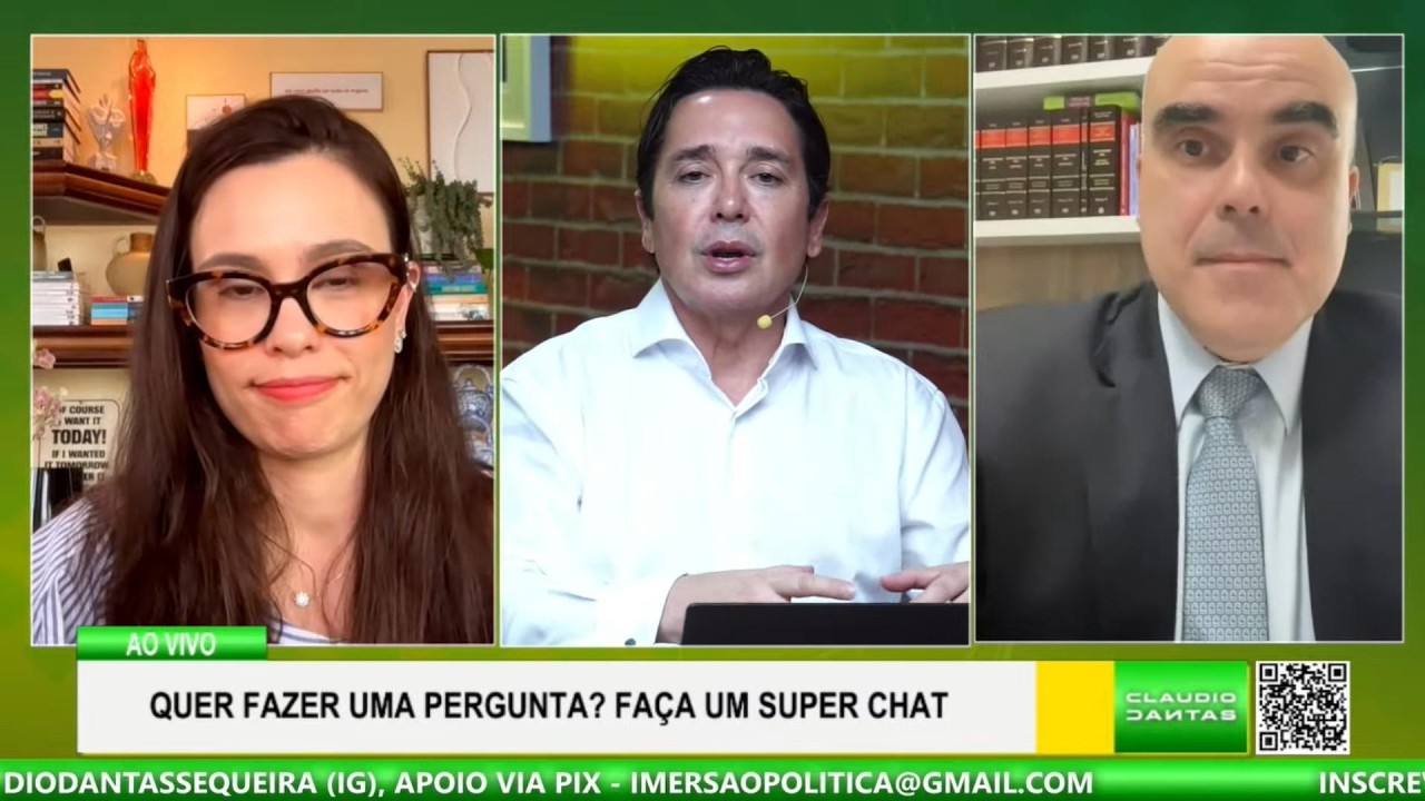 SUPREMA CENSURA: YT DERRUBA LIVE DO CLAUDIO DANTAS