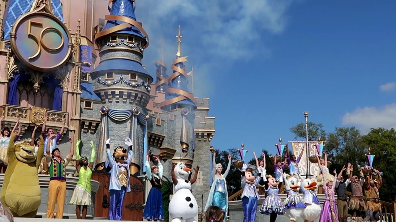 Mickey’s Magical Friendship Faire - NEW Castle Stage Show at Magic Kingdom 2022 - 50th ANNIVERSARY
