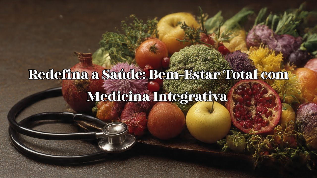 Redefina a Sa&uacute;de: Bem-Estar Total com Medicina Integrativa