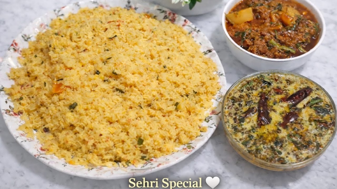 Hyderabadi Sehri Special | Khichdi Khatta & Kheema 🤍 | Ramzan Comfort Meal
