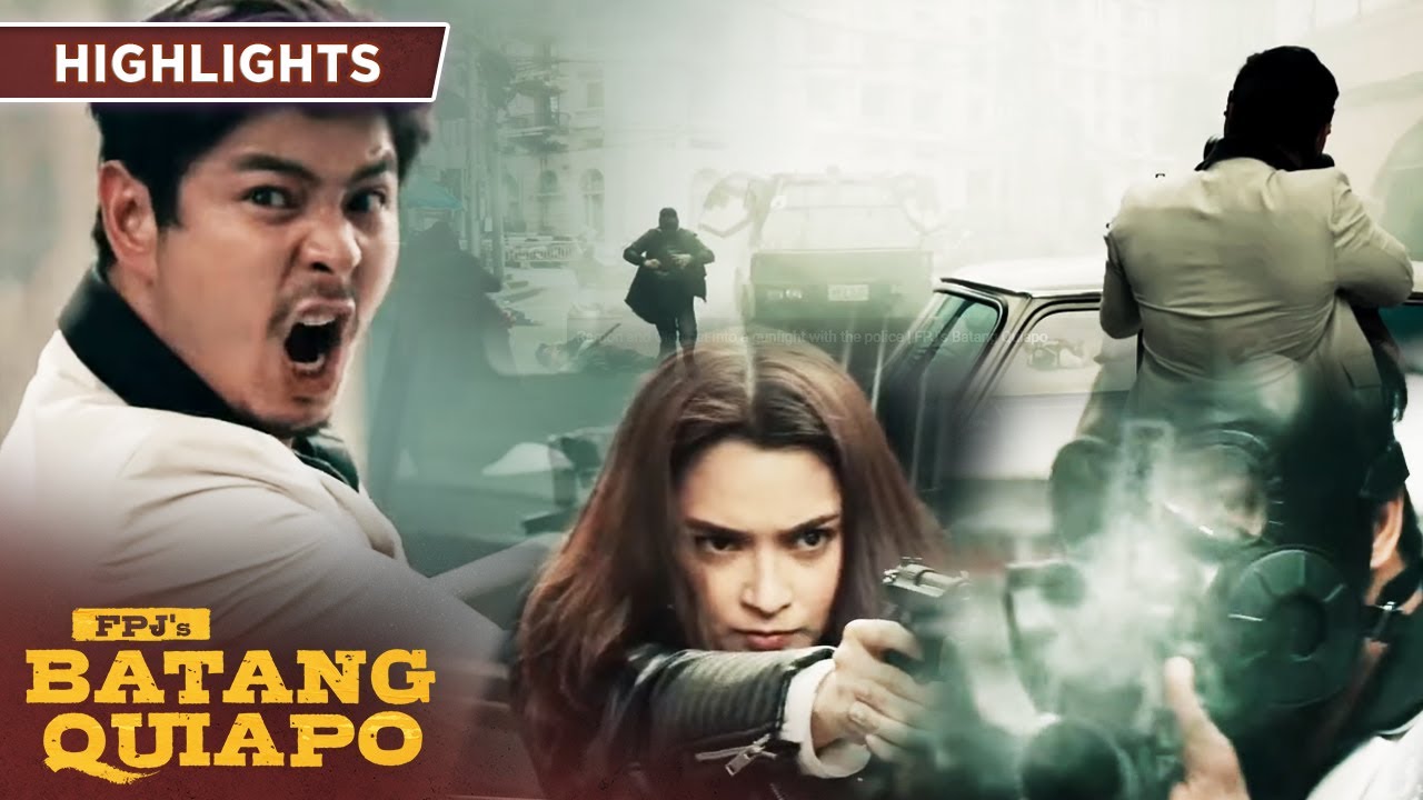 Ramon and Olga get into a gunfight with the police | FPJ's Batang Quiapo (w/ English subs)