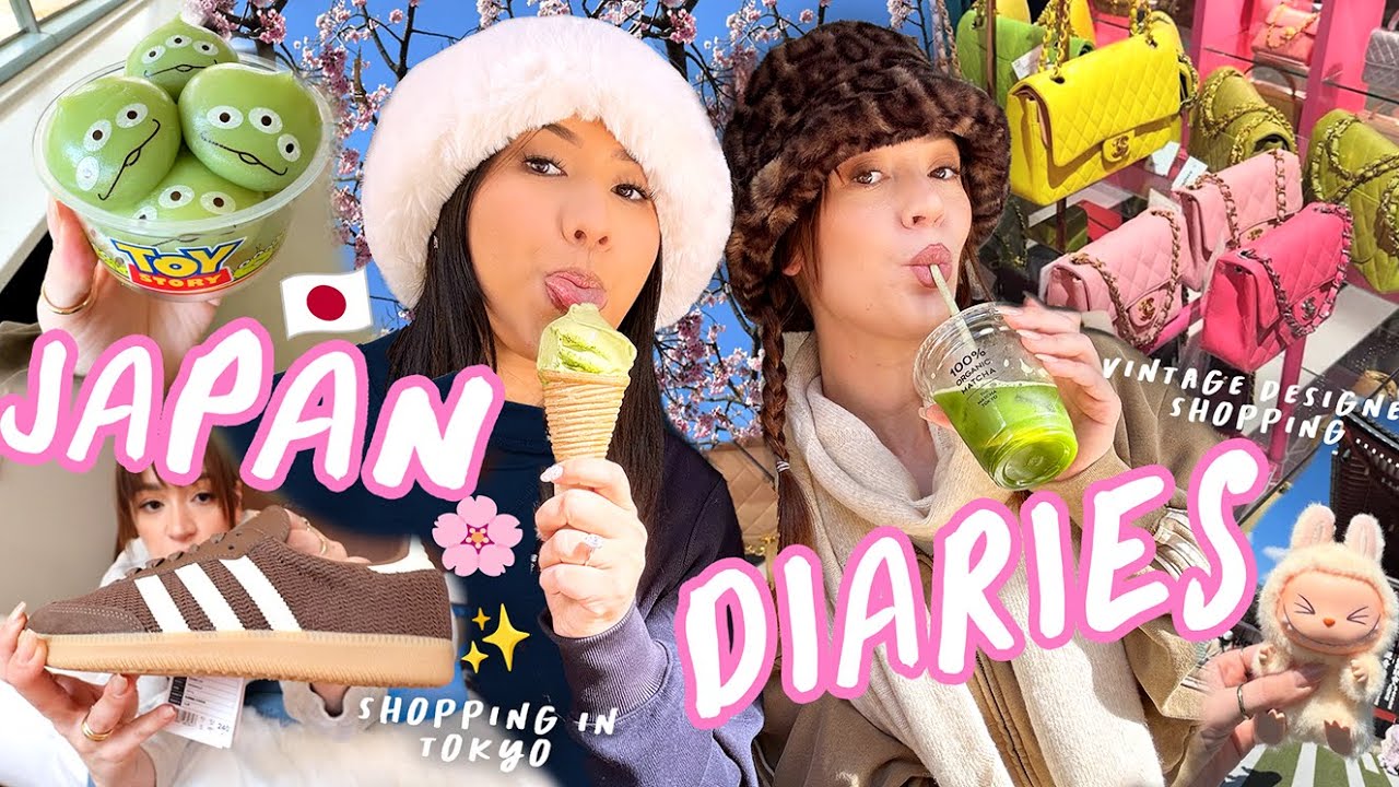 Alisha and Remi Take Japan!! Exploring Tokyo, Disney & Japanese Snacks!!🗼🌸🍣🇯🇵