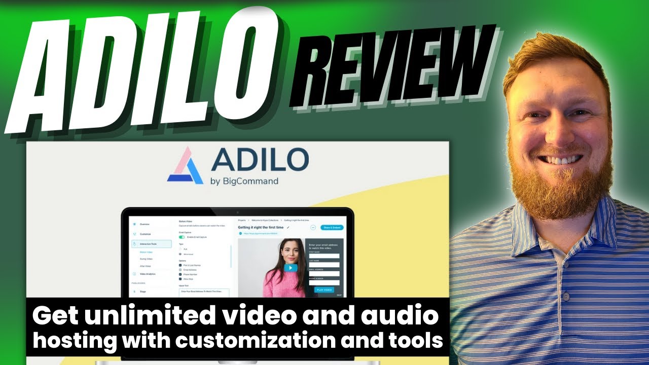 Adilo Review: Unlimited Secure Video Hosting with Custom Player Options