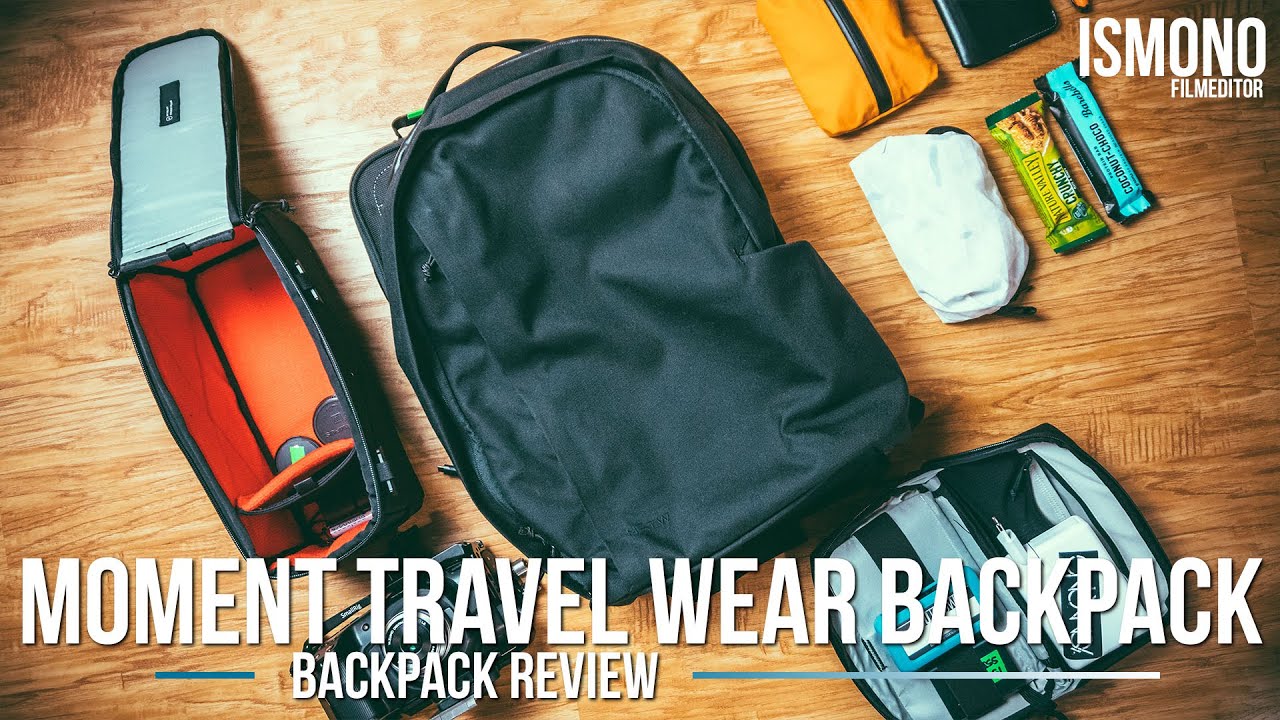The best bag for Creators? Moment Travel Wear Backpack REVIEW