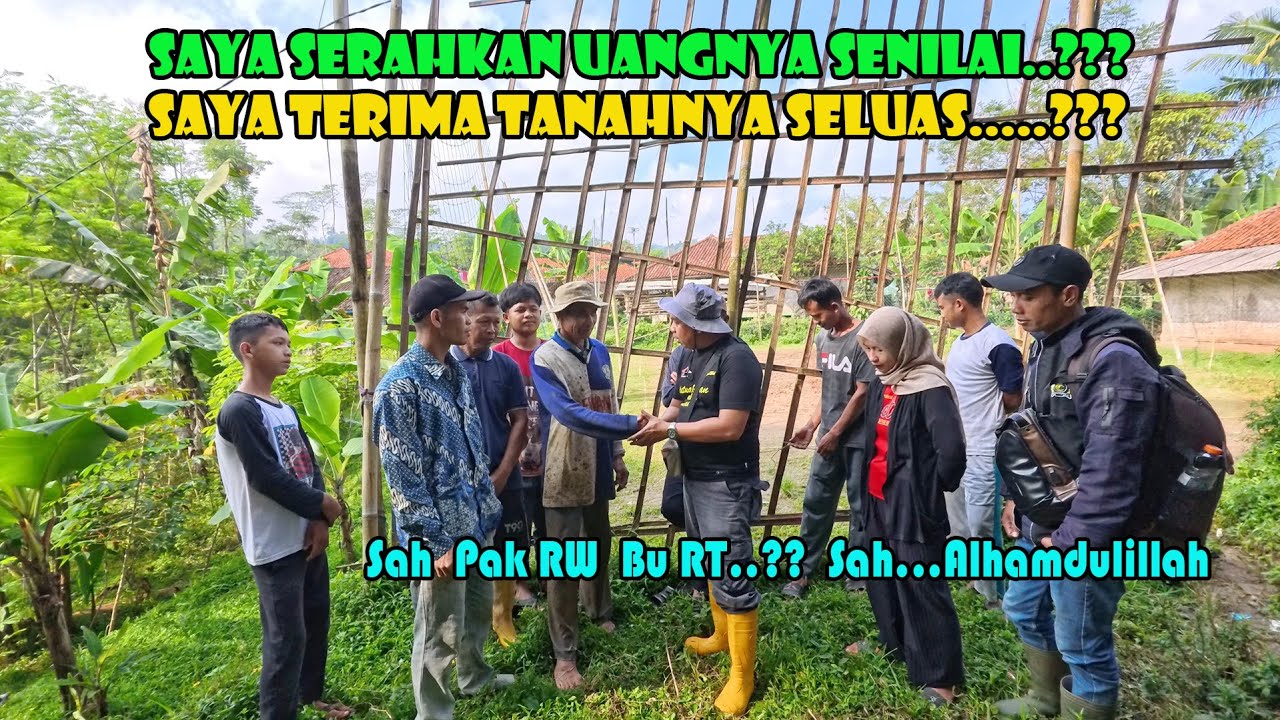 Kang Udung Pas Banget Dapat Tanah Untuk Bangun Rumah..Dekat Mesjid Auranya Positif.
