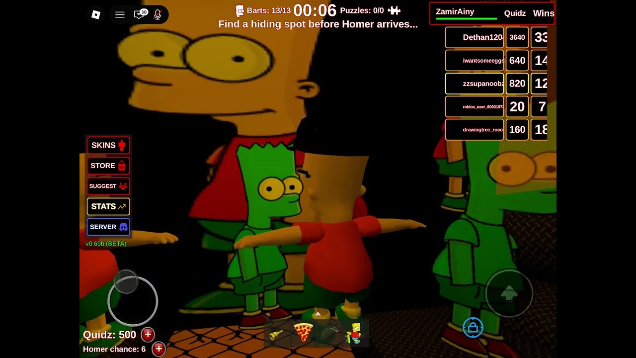 You vs Homer admin 