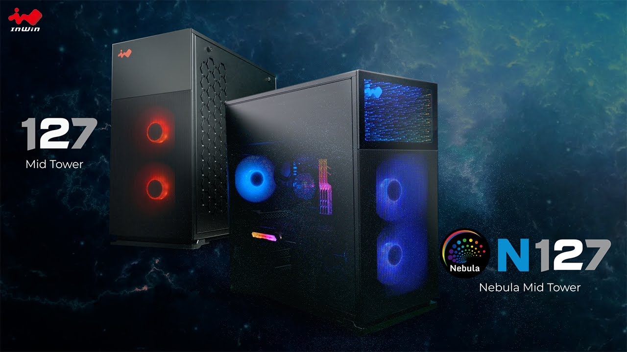 127, N127 - Mid Tower Case Nebula Series| Gaming Chassis | InWin
