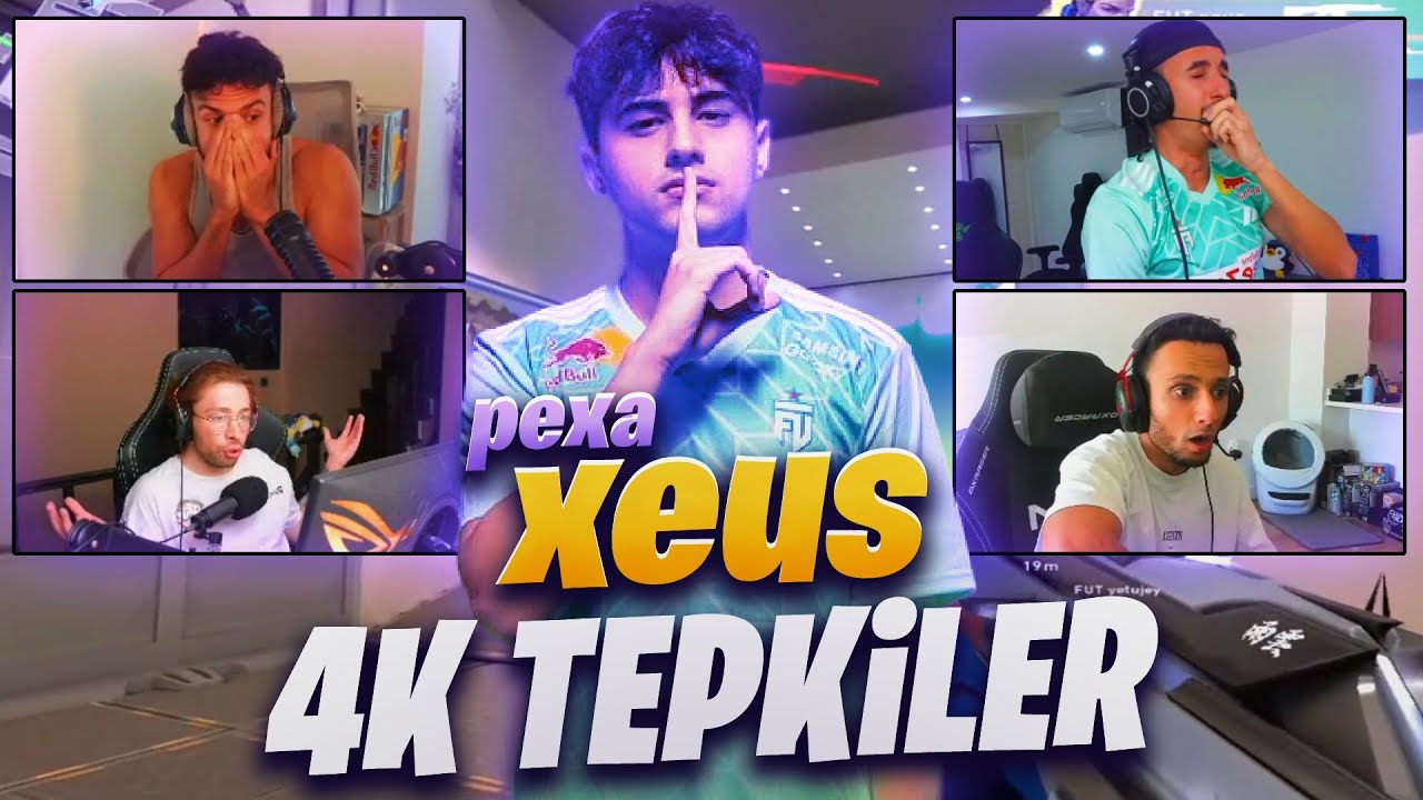 FUT xeus YORU 4K Tepkiler | FUT vs FNC (CombatRy, tarik, FNS, Sideshow)