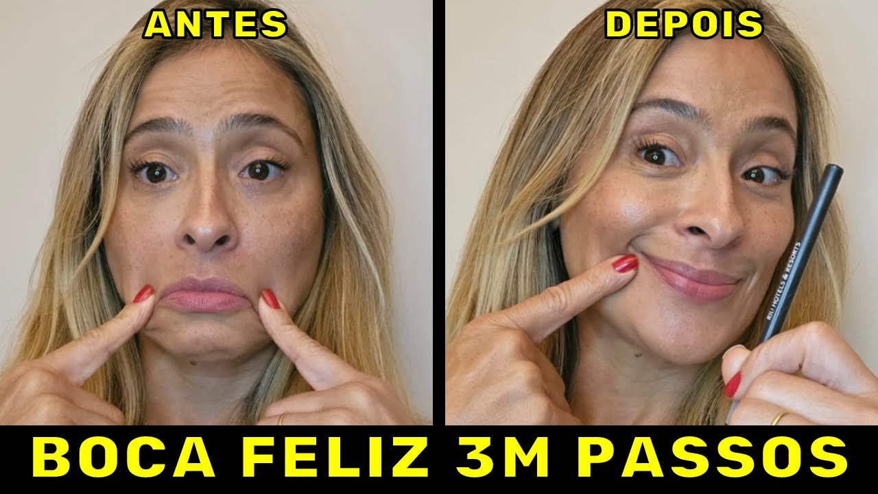 Cantinho da Boca Caído? Vem ver como Resolver! FÁCIL E RÁPIDO!