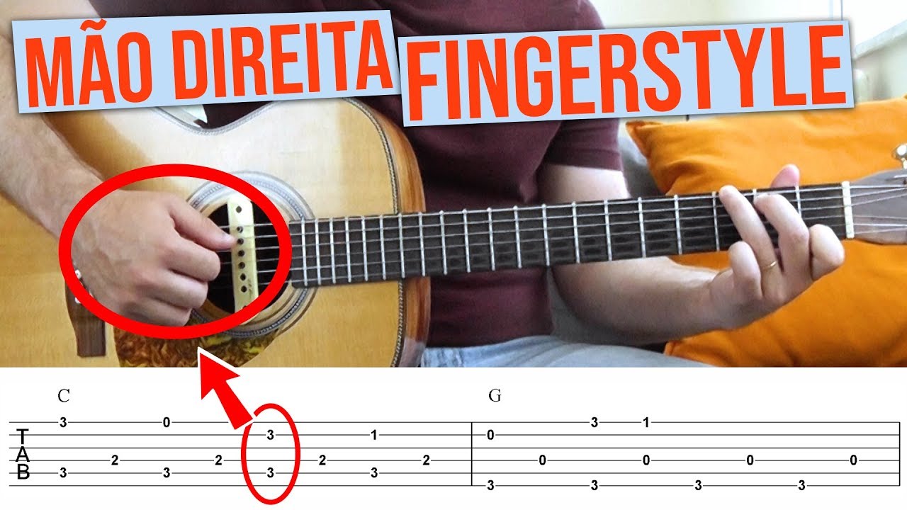 Exercício MUITO BOM para Fingerstyle - Mão Direita