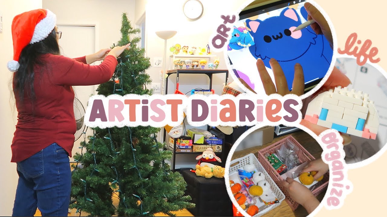 Organizing, Getting Festive, Art-ing, and Life