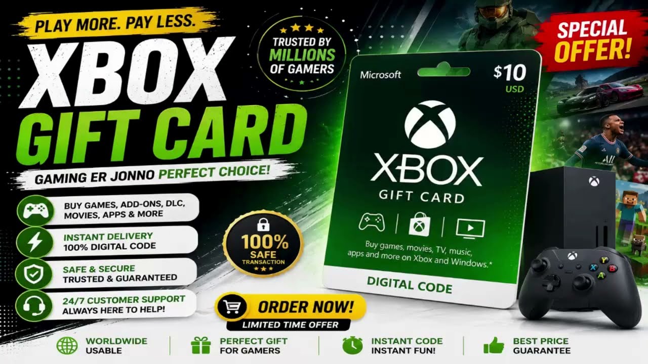 Xbox Gift Card Redeem Guide 2026 | USA Rewards