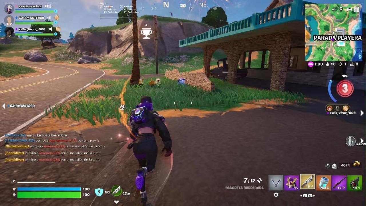 Ganamos blitz con jorge y viruz en Fortnite