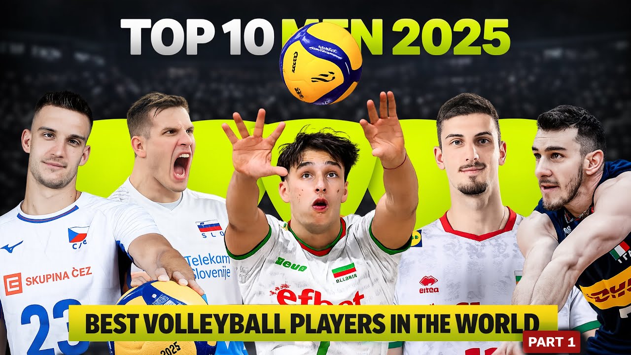 Top 10 Best Men’s Volleyball Players in the World 2025 | Part 1