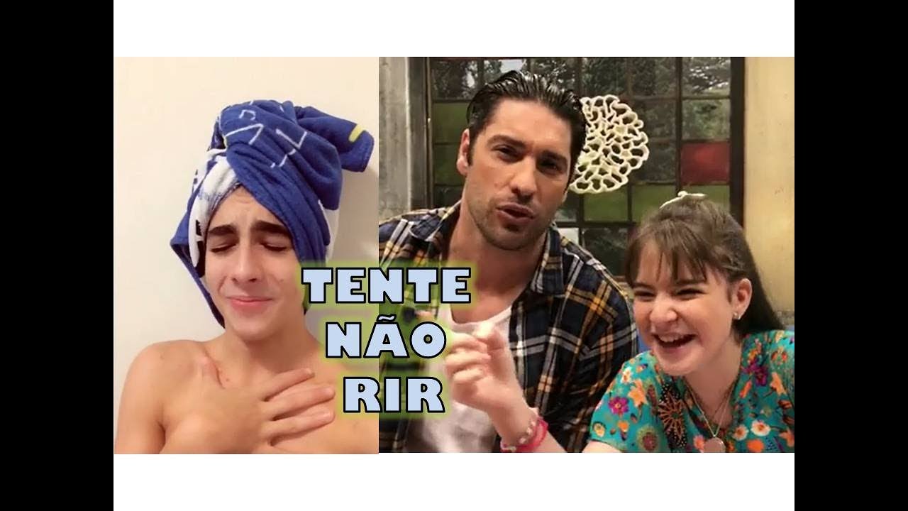 TENTE NÃO RIR COM ATORES DE AS AVENTURAS DE POLIANA + EXPLICAÇÃO DE COMO EU EDITO OS VÍDEOS