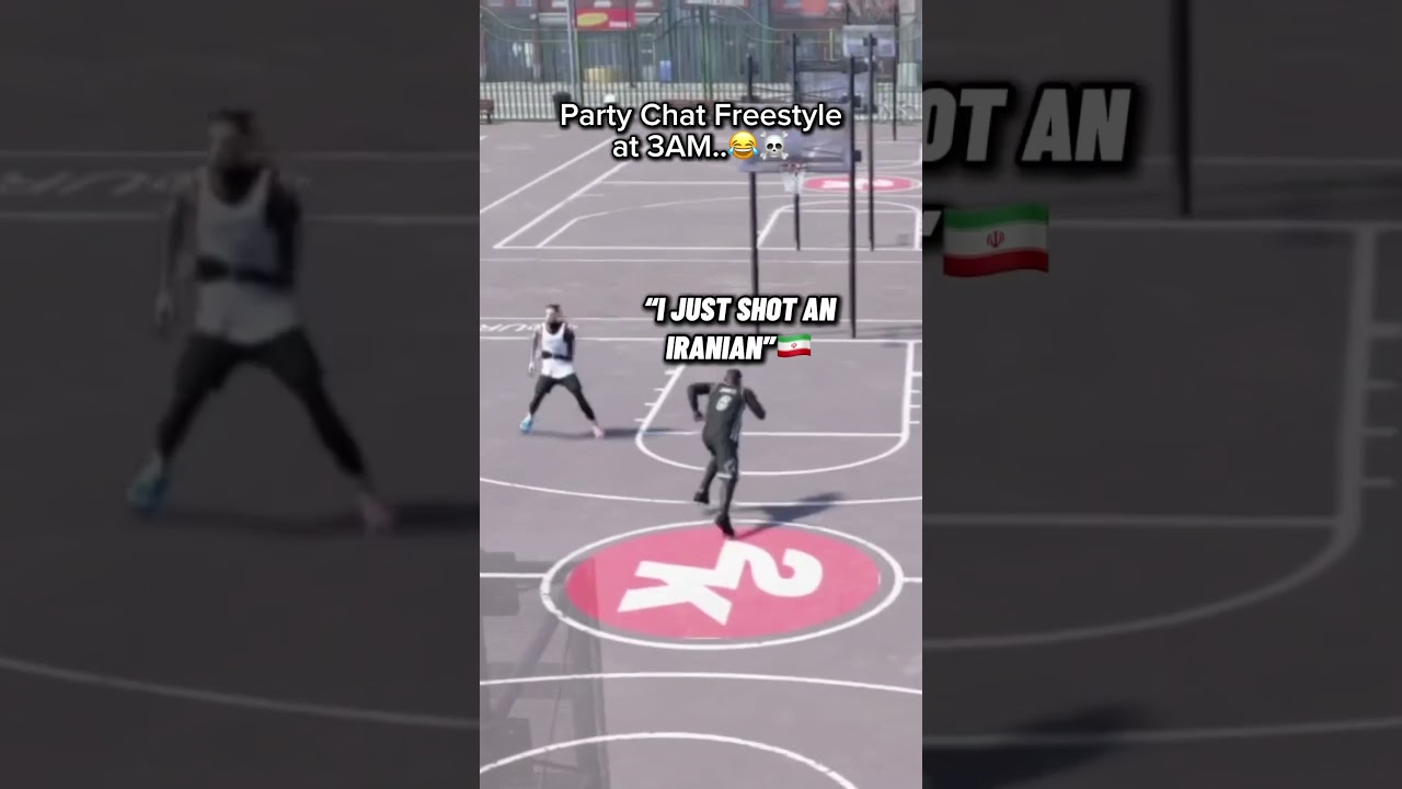 PARTY CHAT FREESTYLE AT 3AM😂☠️ #nba2k25 #2kcommunity #2k25 #nba2k #2kmemes #2kshorts