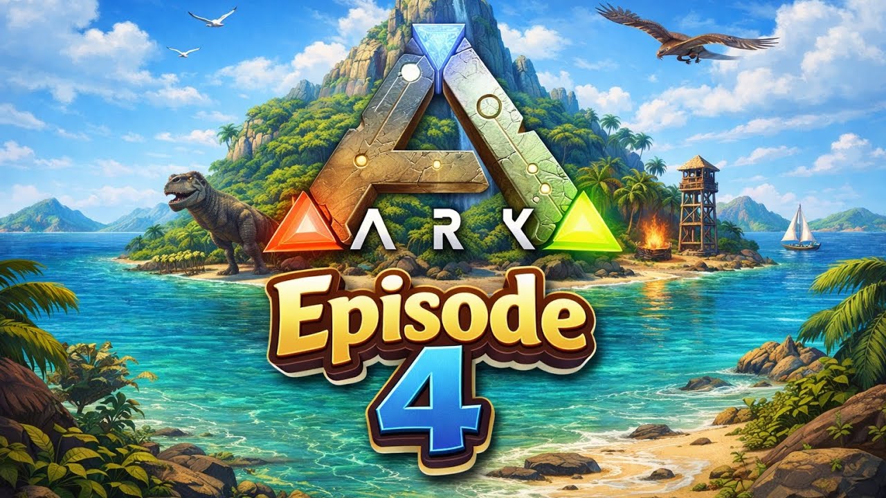 I tamed a Therizinosaurus after so many tries!… - ARK Survival Ascended |The Island Epi 4| 
