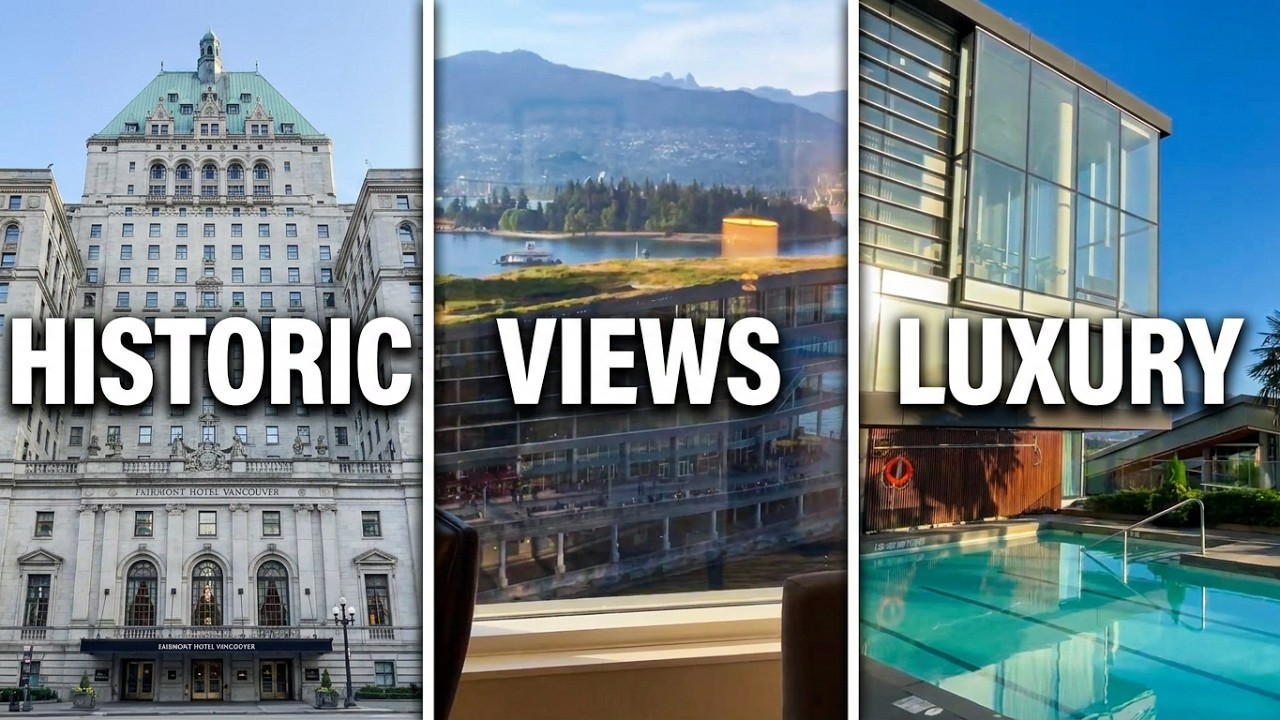 Vancouver Fairmont Hotel Tour #fairmonthotel