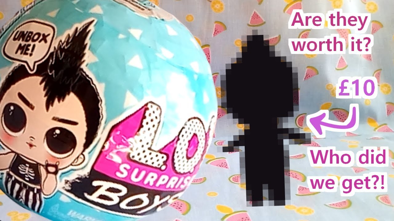 LOL Surprise Boys Doll Unboxing & sculpting my first BJD