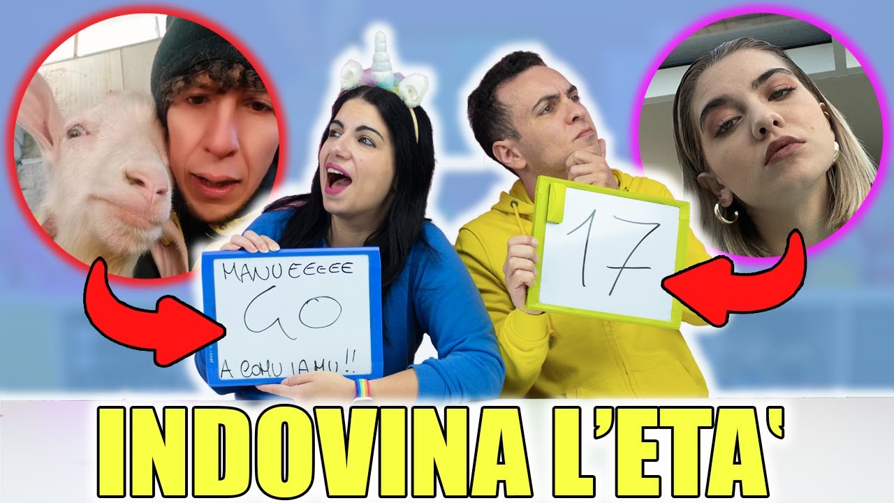 INDOVINA L'ETÀ con ALESSIA LANZA - Guess the age #20