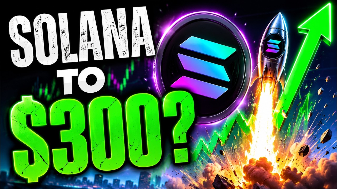 Solana To $300? Realistic SOL Price Prediction 2026! 🚀 Crypto Market News!