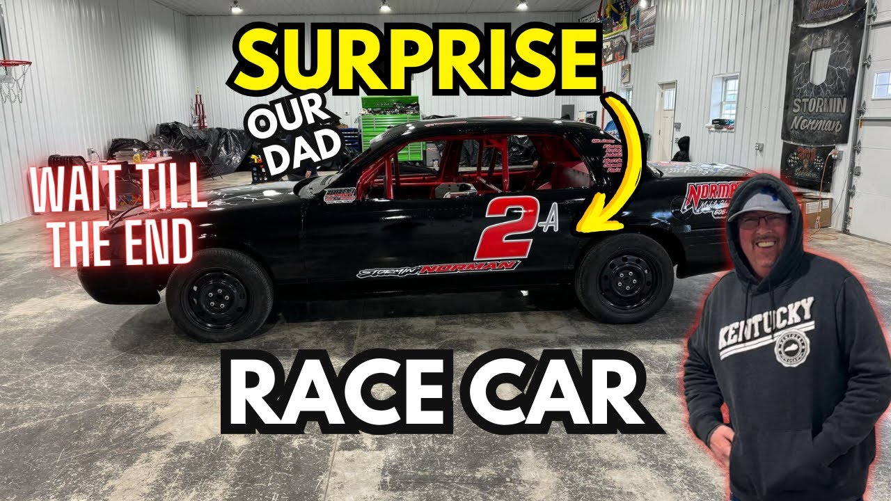 Bringing Back Dad's Racing Days: Our Epic Christmas Surprise!