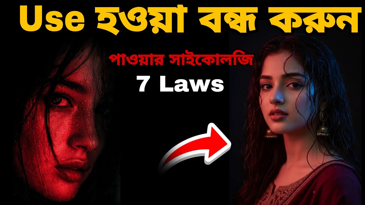 প্রতিটা মেয়ের এই ৭টি সাইকোলজি 'ল’ জানা দরকার | 7 laws that every woman should know @levelupbuddy 