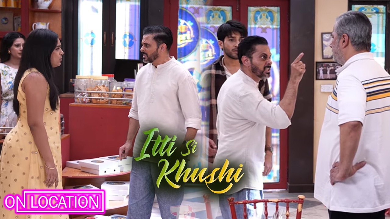 Itti Si Khushi | 17 साल बाद धनंजय अपना बच्चा लेने Anvita का फूटा गुस्सा। | On Location | Sony SAB