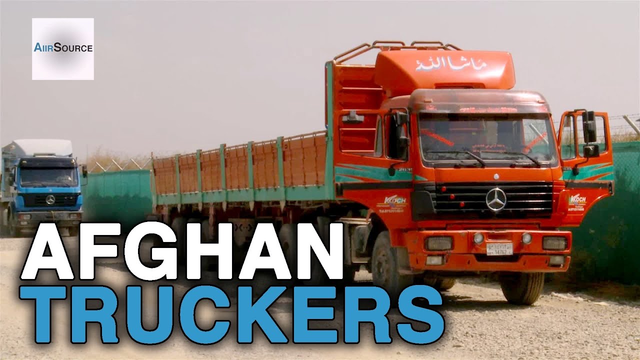 USAF Airmen Verifies Afghan Truck Drivers for Retrograde