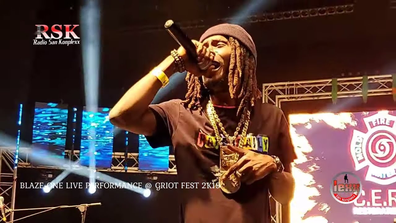 BLAZE ONE (VÈ TÈ) FUL PERFORMANCE @ GRIOT FEST 2019 NOV 16