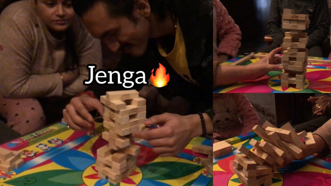 Ye bdia game h @jenga 😍